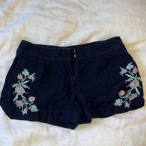 Ann Taylor Loft navy shorts